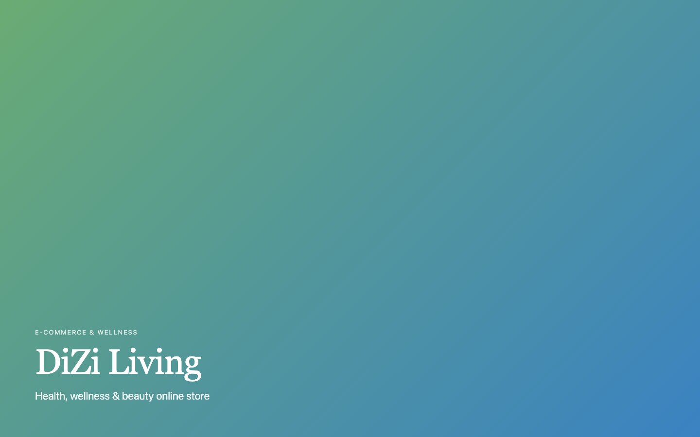 DiZi Living website