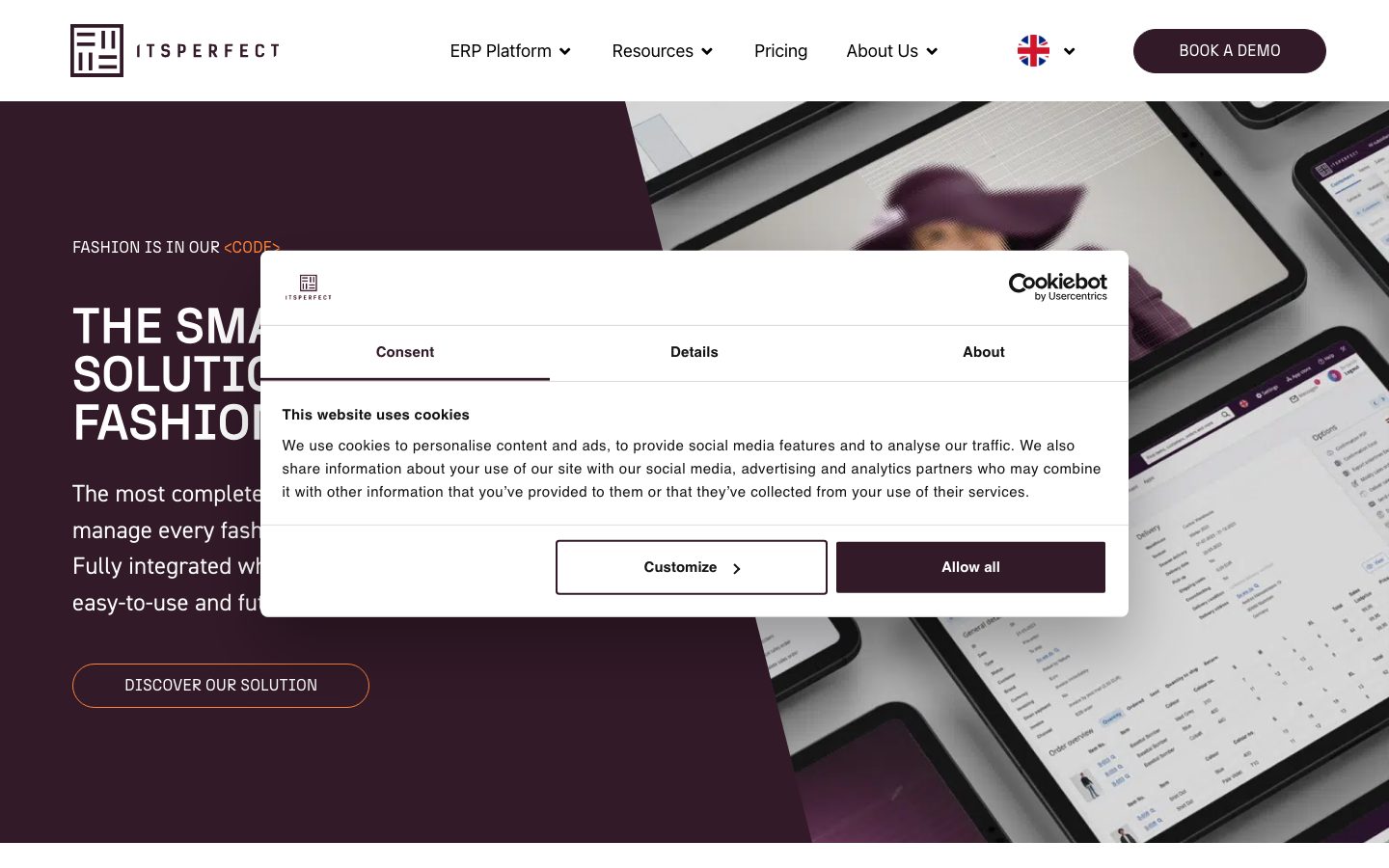 Itsperfect website